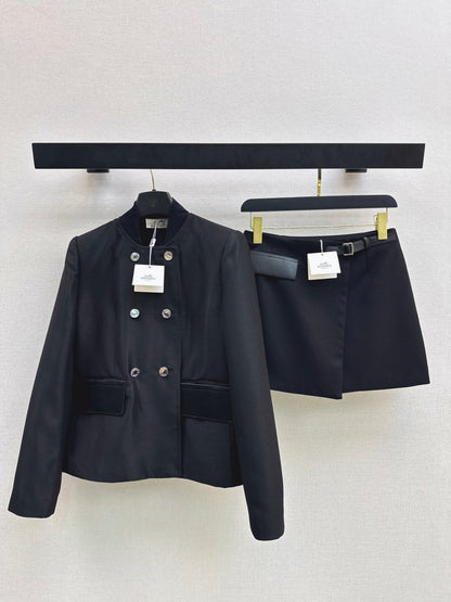 Double-breasted coat