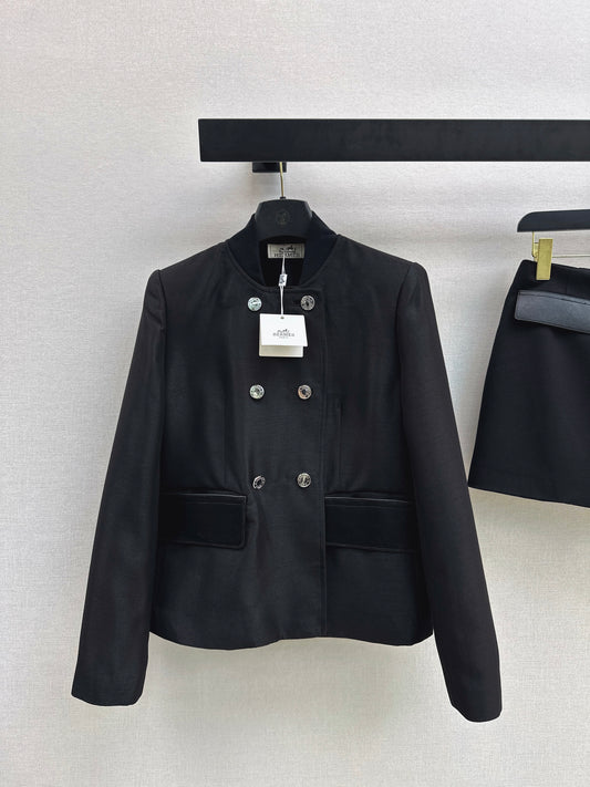 Double-breasted coat