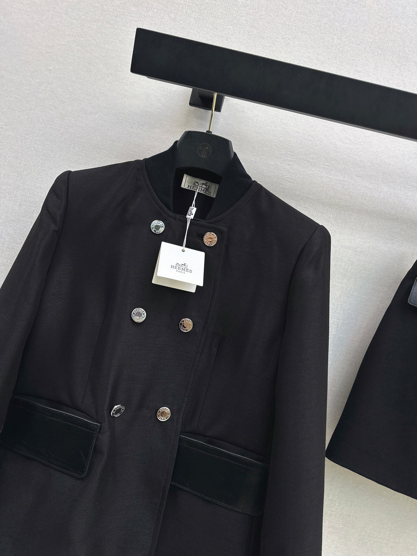 Double-breasted coat