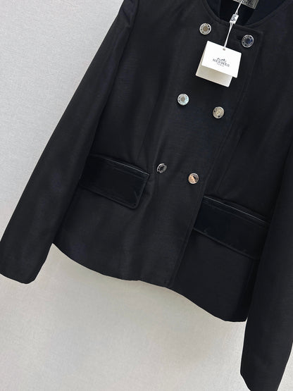Double-breasted coat