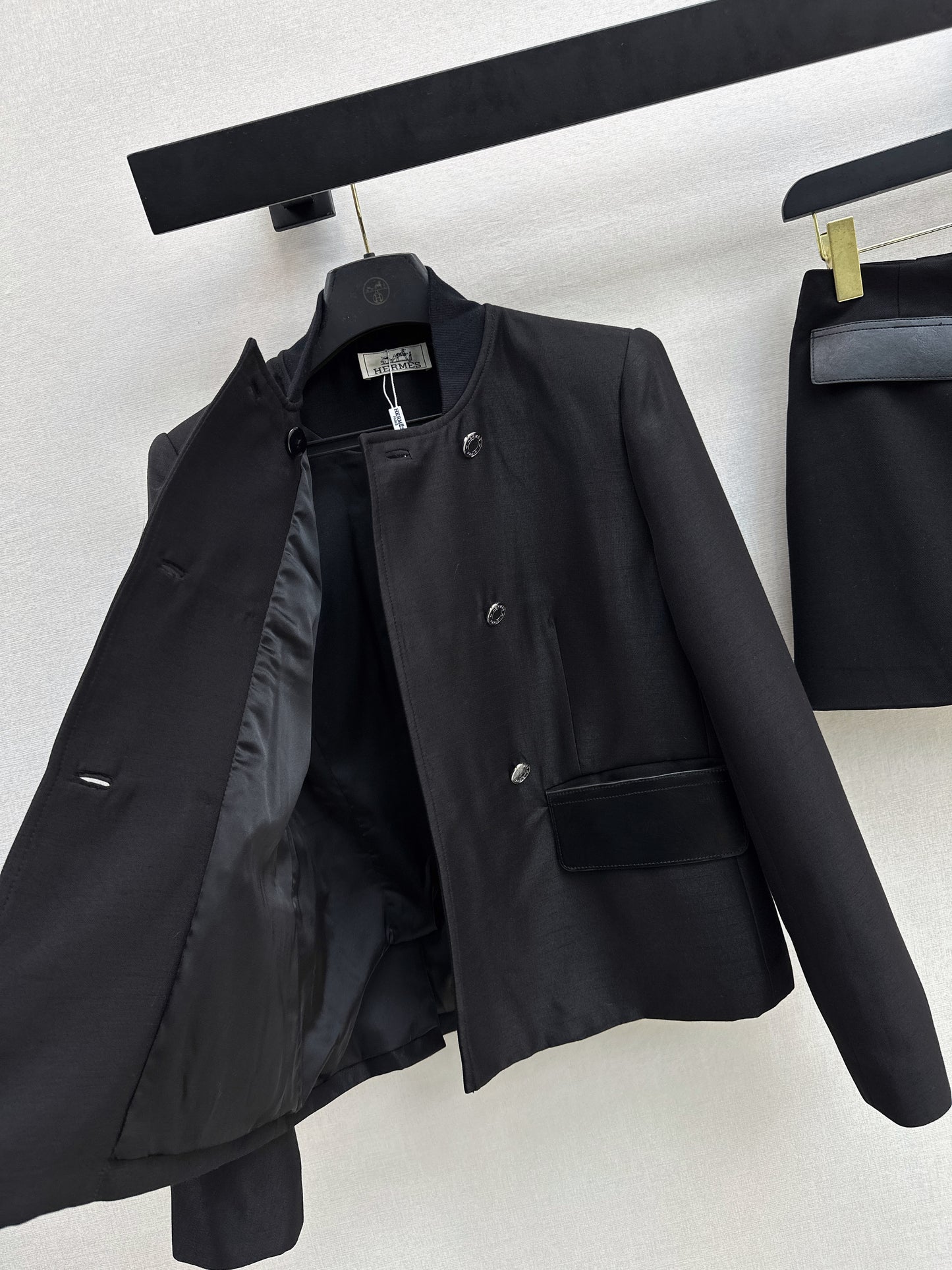 Double-breasted coat