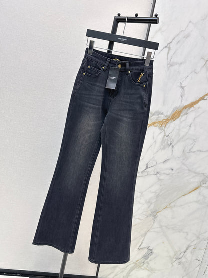 Flared Slim Fit Jeans