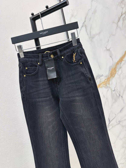 Flared Slim Fit Jeans