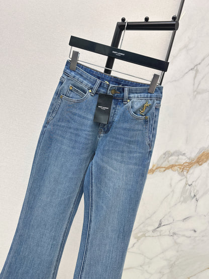 Flared Slim Fit Jeans
