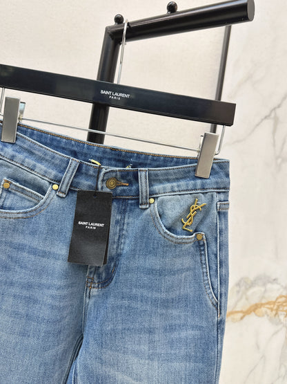 Flared Slim Fit Jeans
