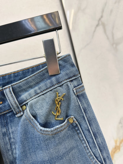 Flared Slim Fit Jeans