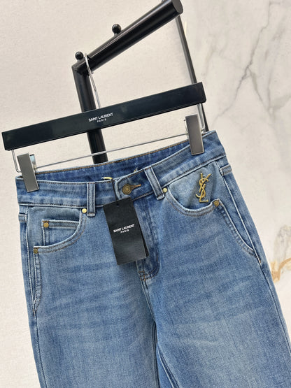 Flared Slim Fit Jeans