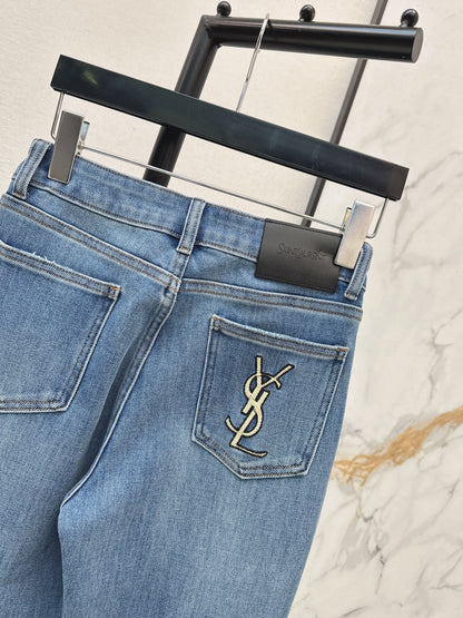 Flared Slim Fit Jeans
