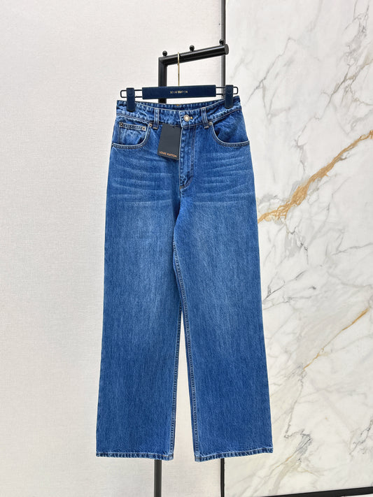 White Leather Label Jeans