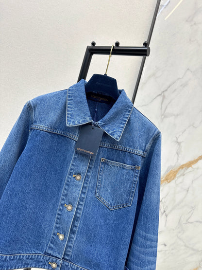 Cuffed Denim Jacket