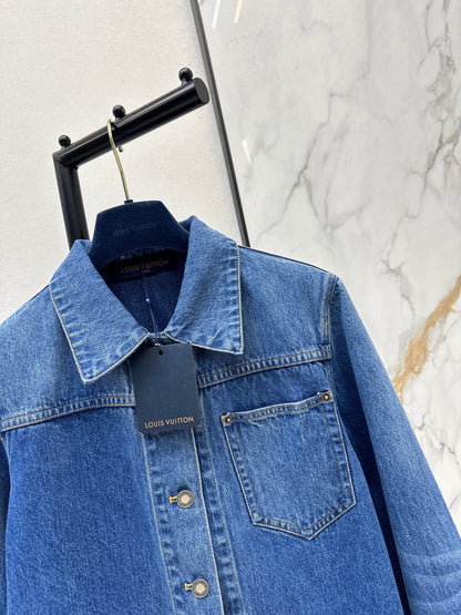 Cuffed Denim Jacket
