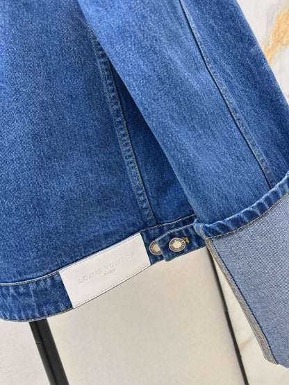 Cuffed Denim Jacket