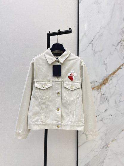 Embroidered Denim Jacket