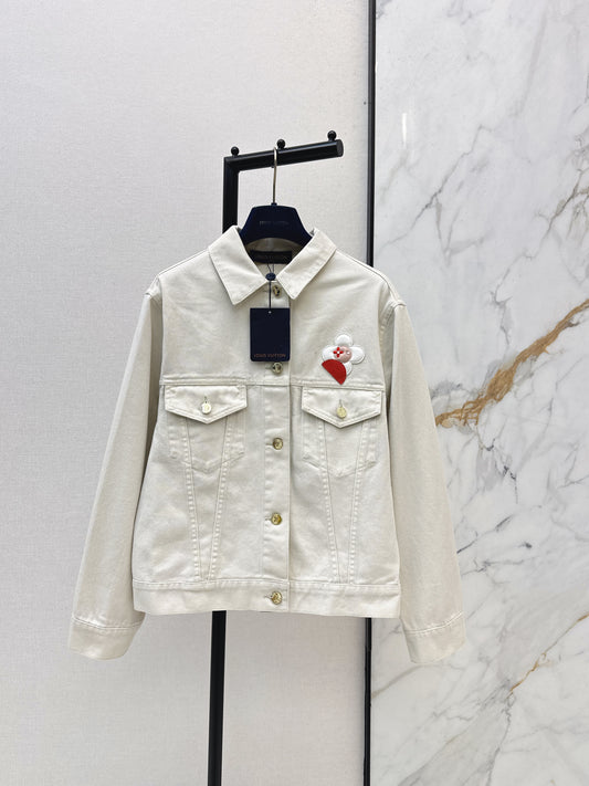Embroidered Denim Jacket