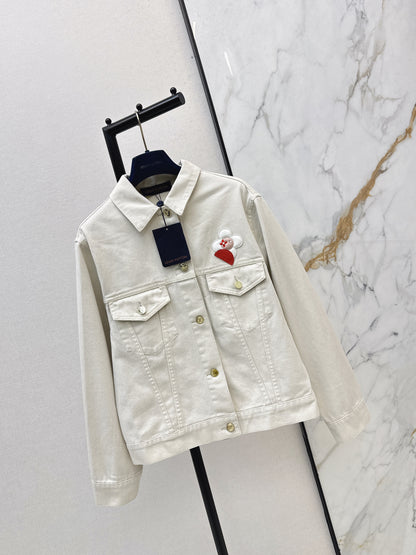 Embroidered Denim Jacket