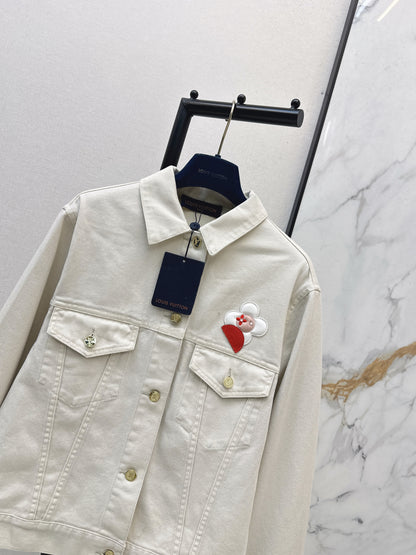 Embroidered Denim Jacket
