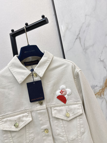 Embroidered Denim Jacket