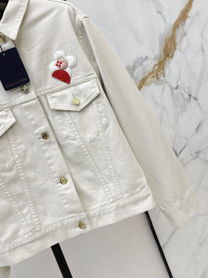 Embroidered Denim Jacket