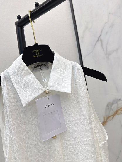 Off-the-shoulder silk blouse