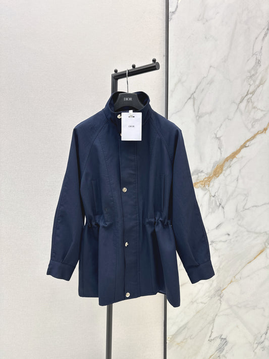 Classic Mid-Length Trench Coat
