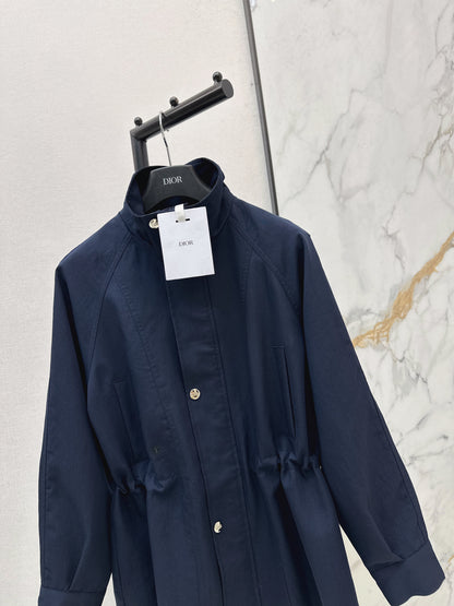 Classic Mid-Length Trench Coat