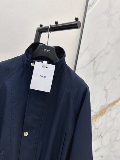 Classic Mid-Length Trench Coat