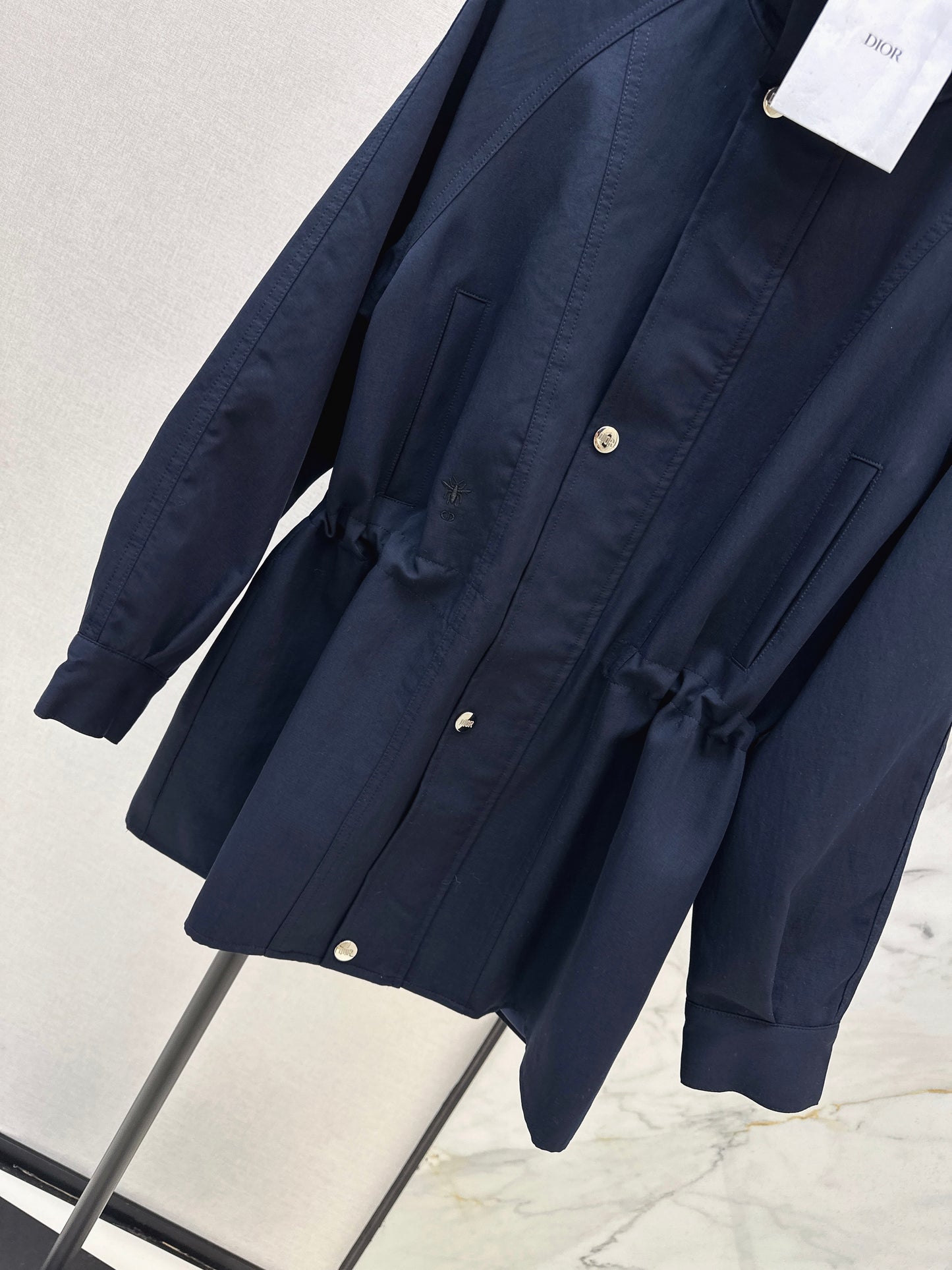 Classic Mid-Length Trench Coat