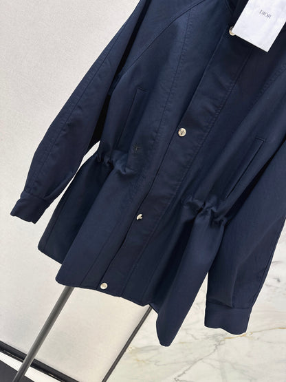 Classic Mid-Length Trench Coat