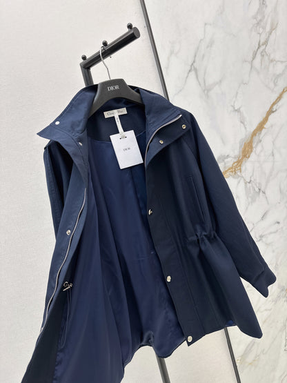 Classic Mid-Length Trench Coat