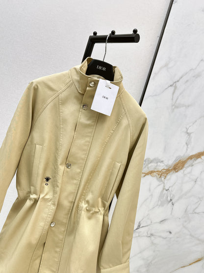 Classic Mid-Length Trench Coat