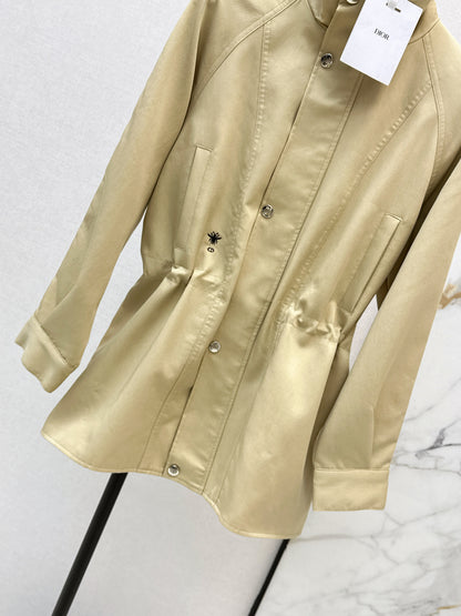 Classic Mid-Length Trench Coat