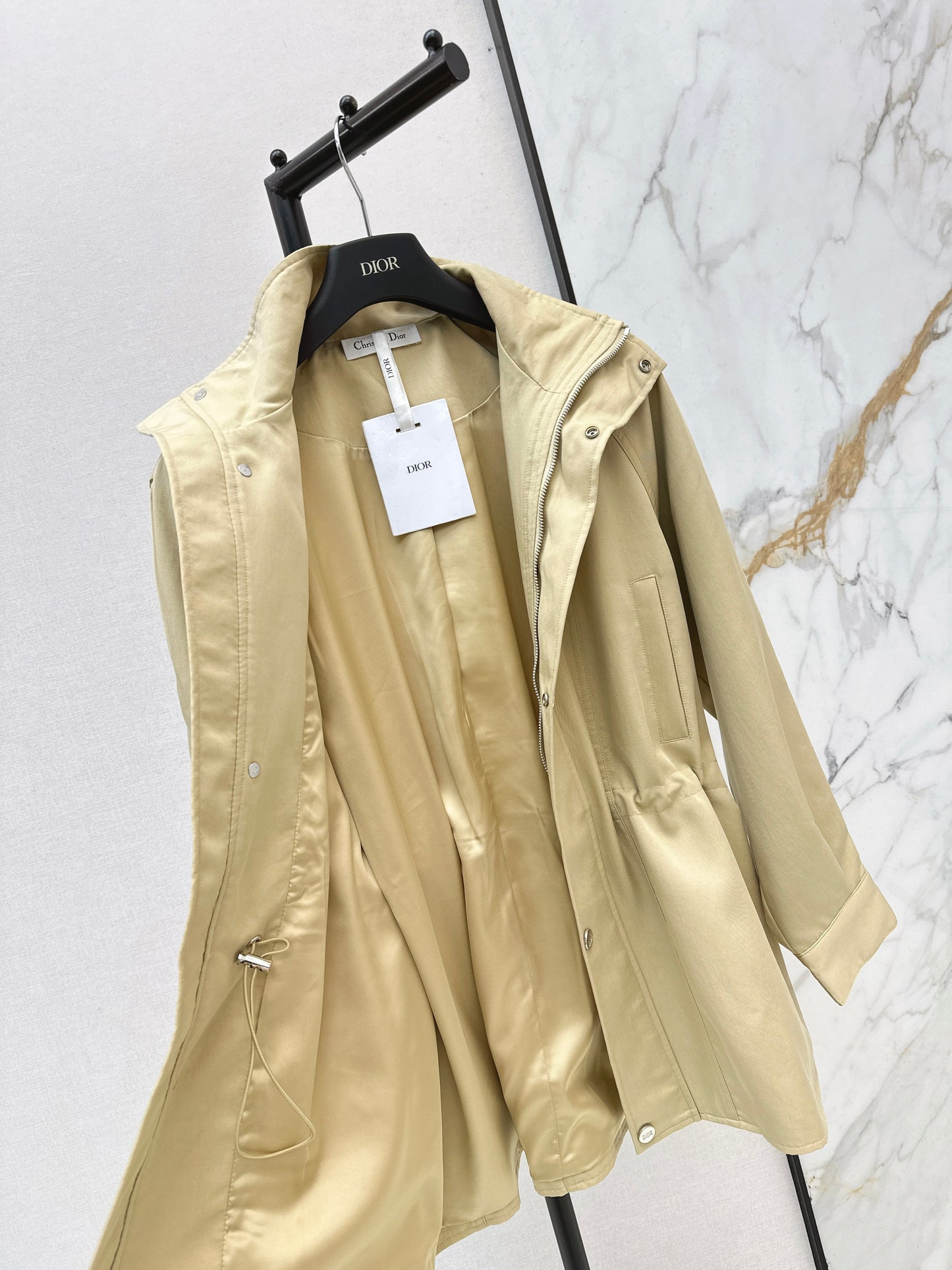 Classic Mid-Length Trench Coat