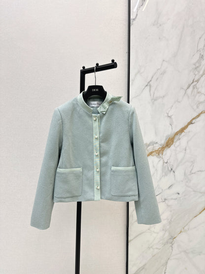 Mint Green Bow-Tie Jacket