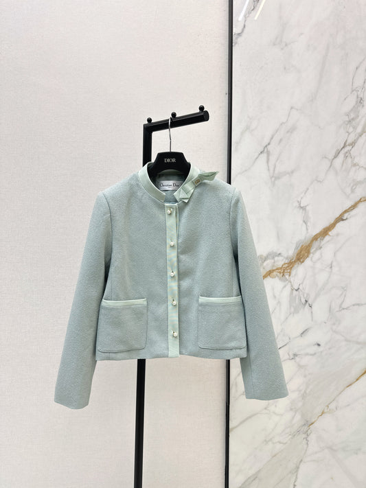 Mint Green Bow-Tie Jacket