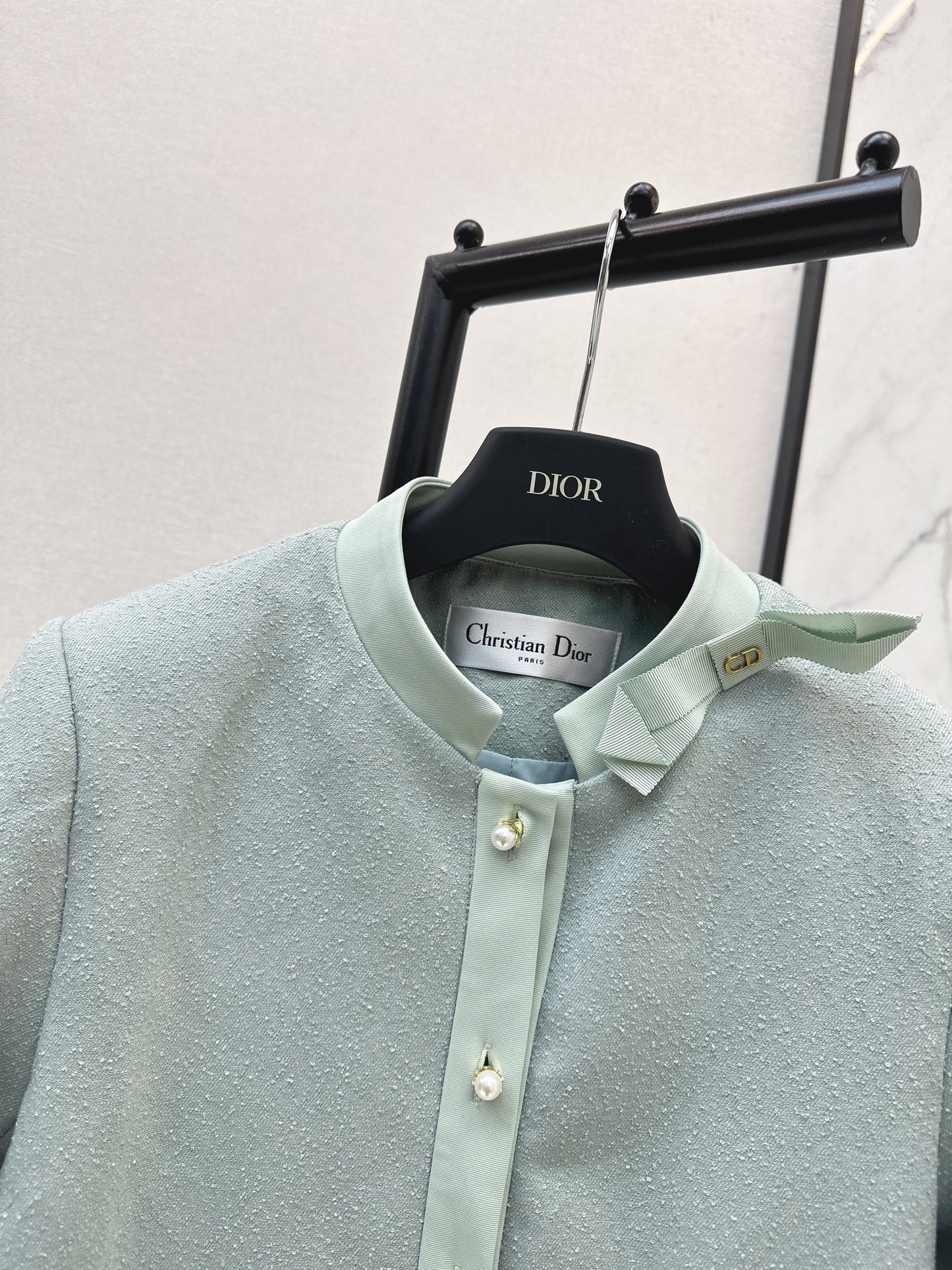 Mint Green Bow-Tie Jacket