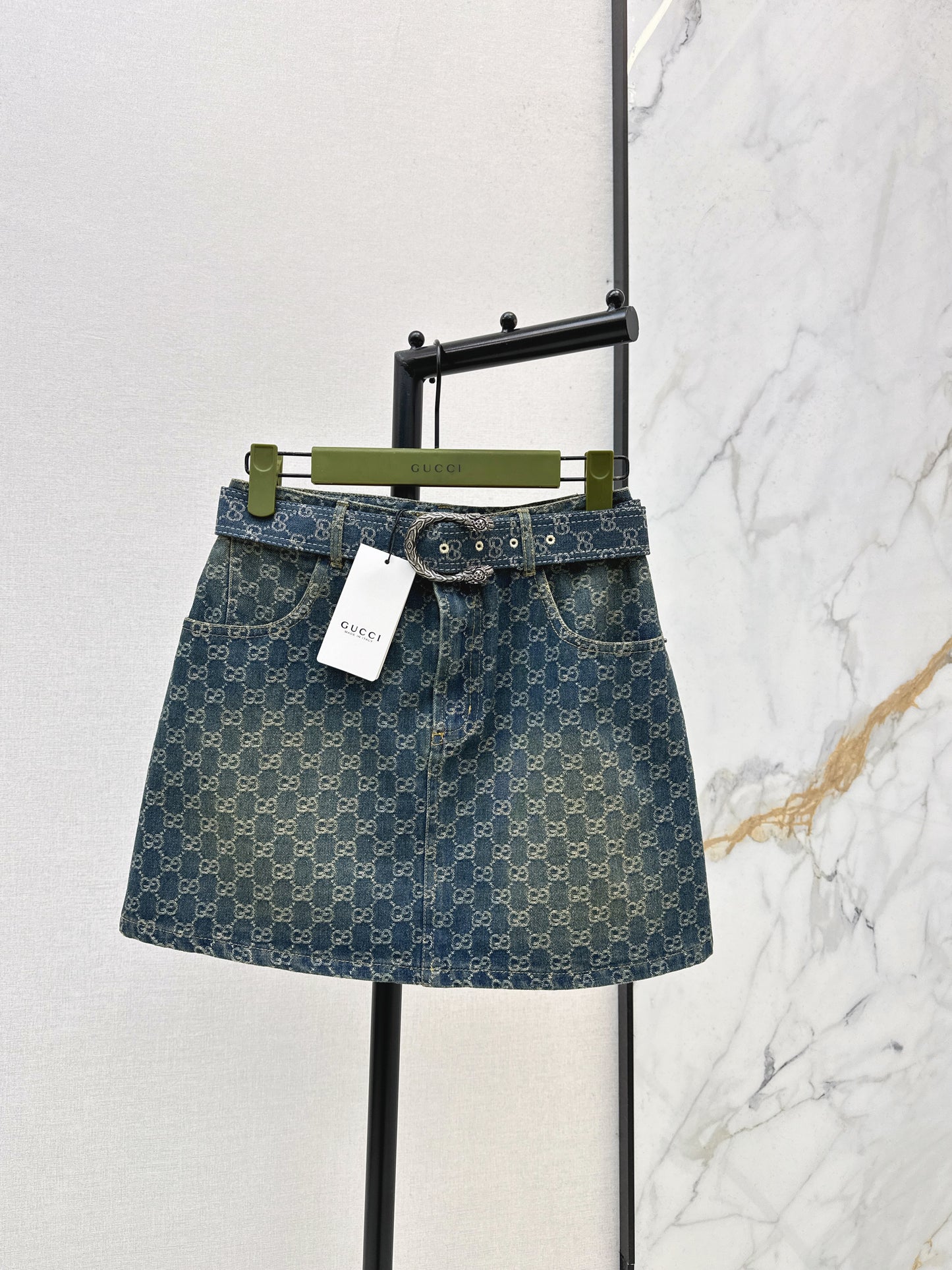 Jacquard Mini Skirt
