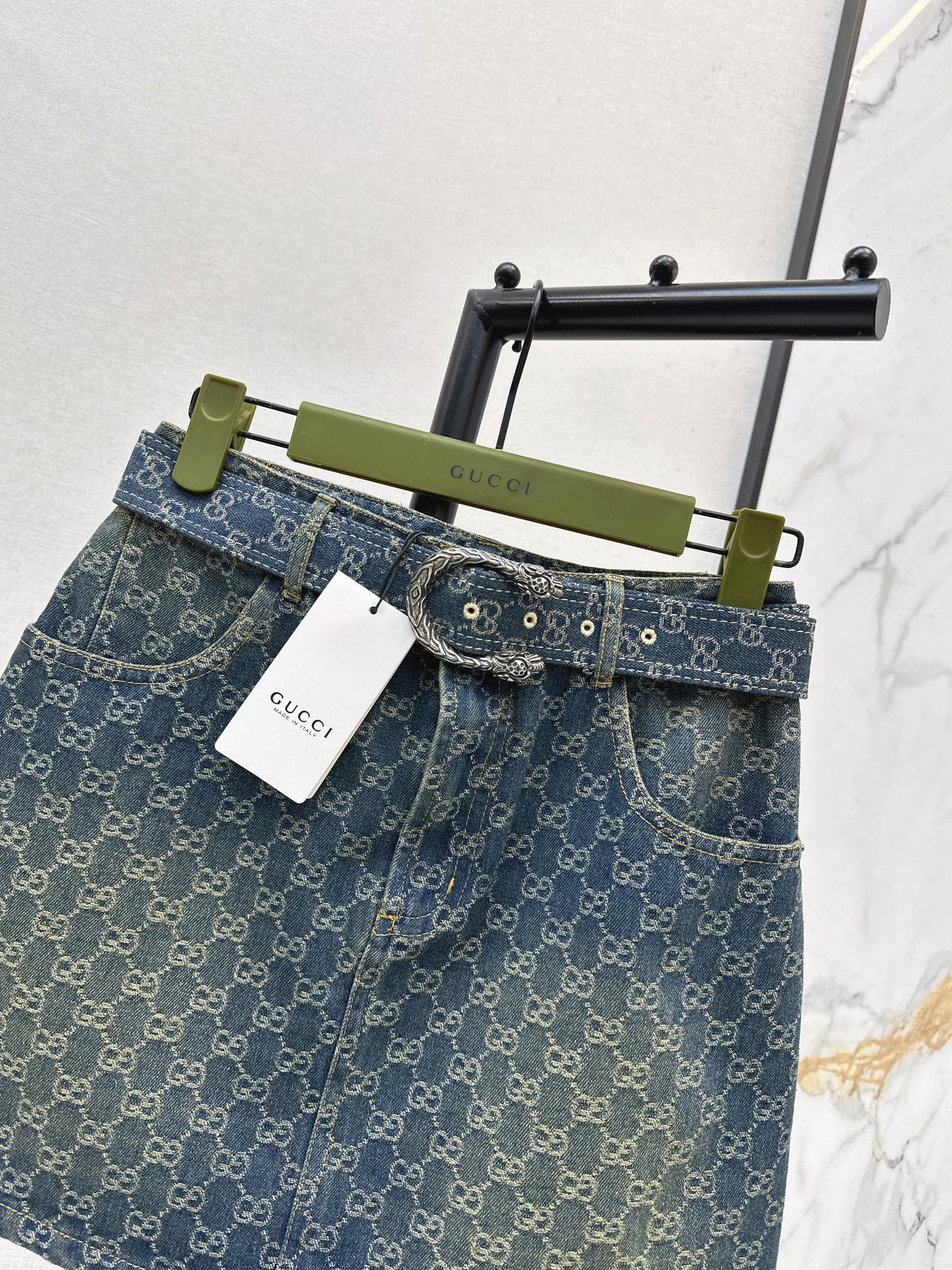 Jacquard Mini Skirt