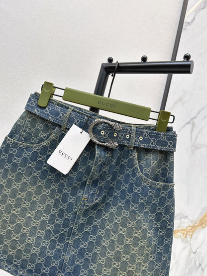 Jacquard Mini Skirt