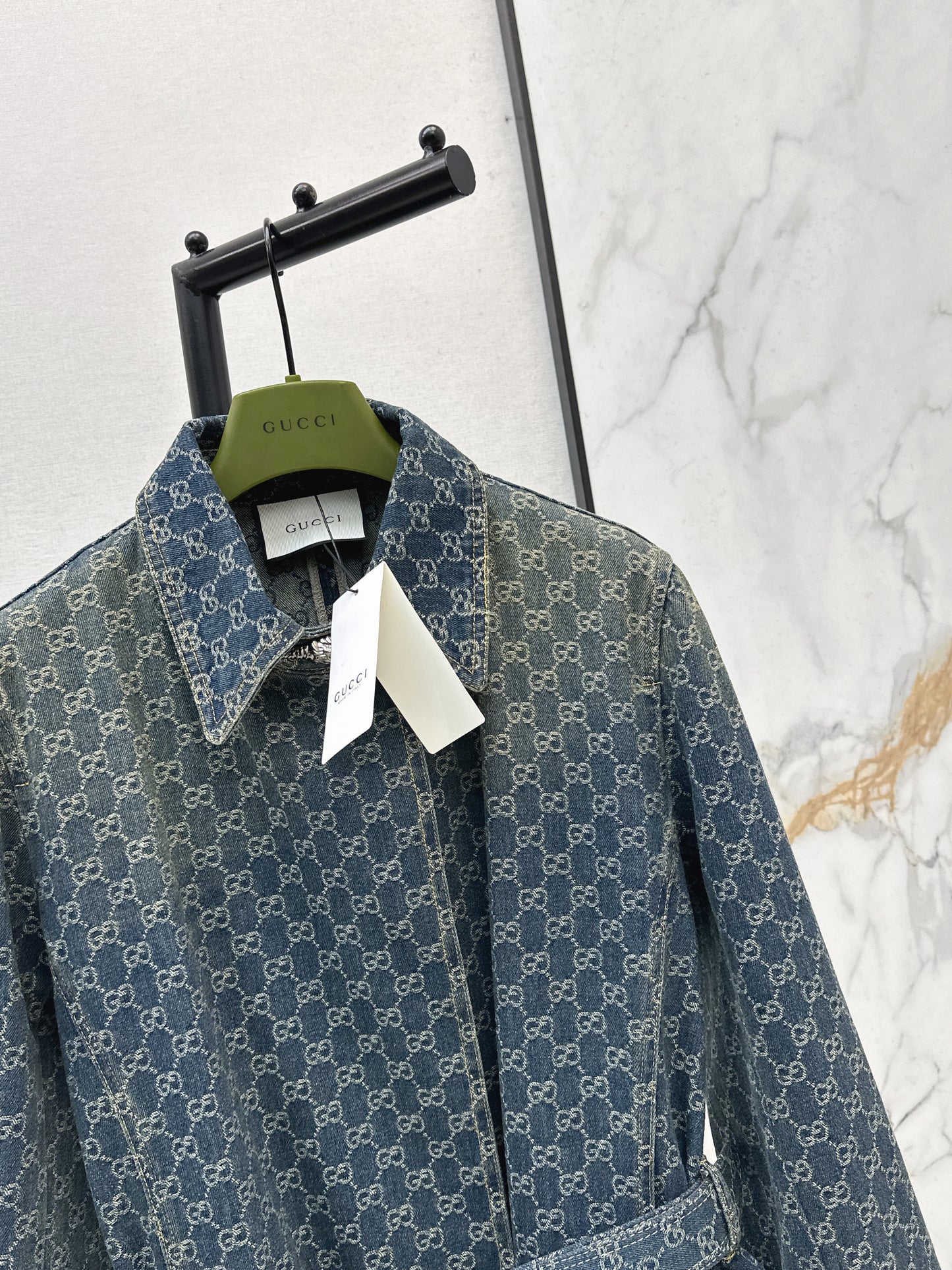 Jacquard Long Coat