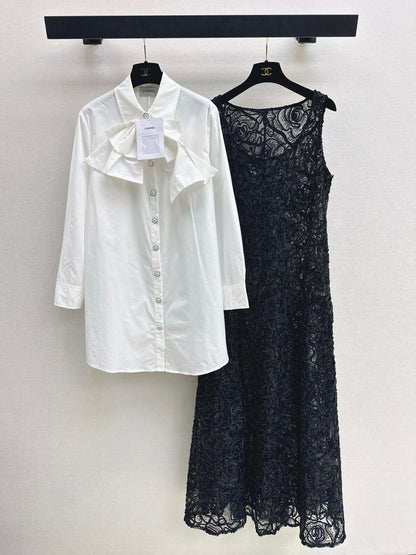 Black and white matching set