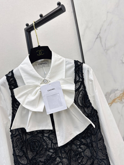 Black and white matching set