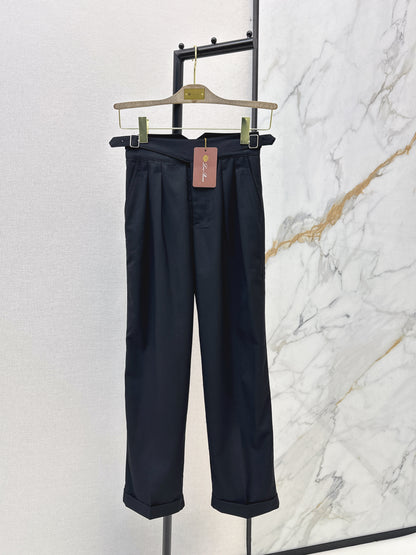 Double-sided adjustable button trousers