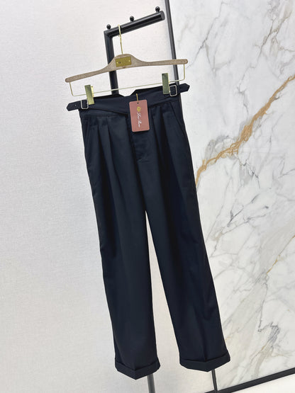 Double-sided adjustable button trousers
