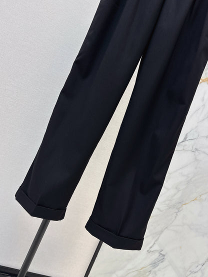 Double-sided adjustable button trousers