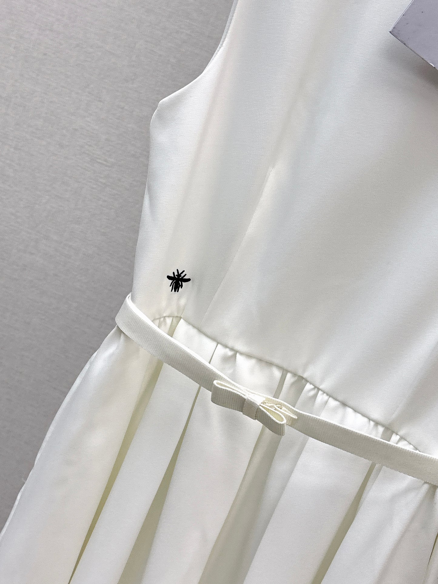 Bow-adorned dress