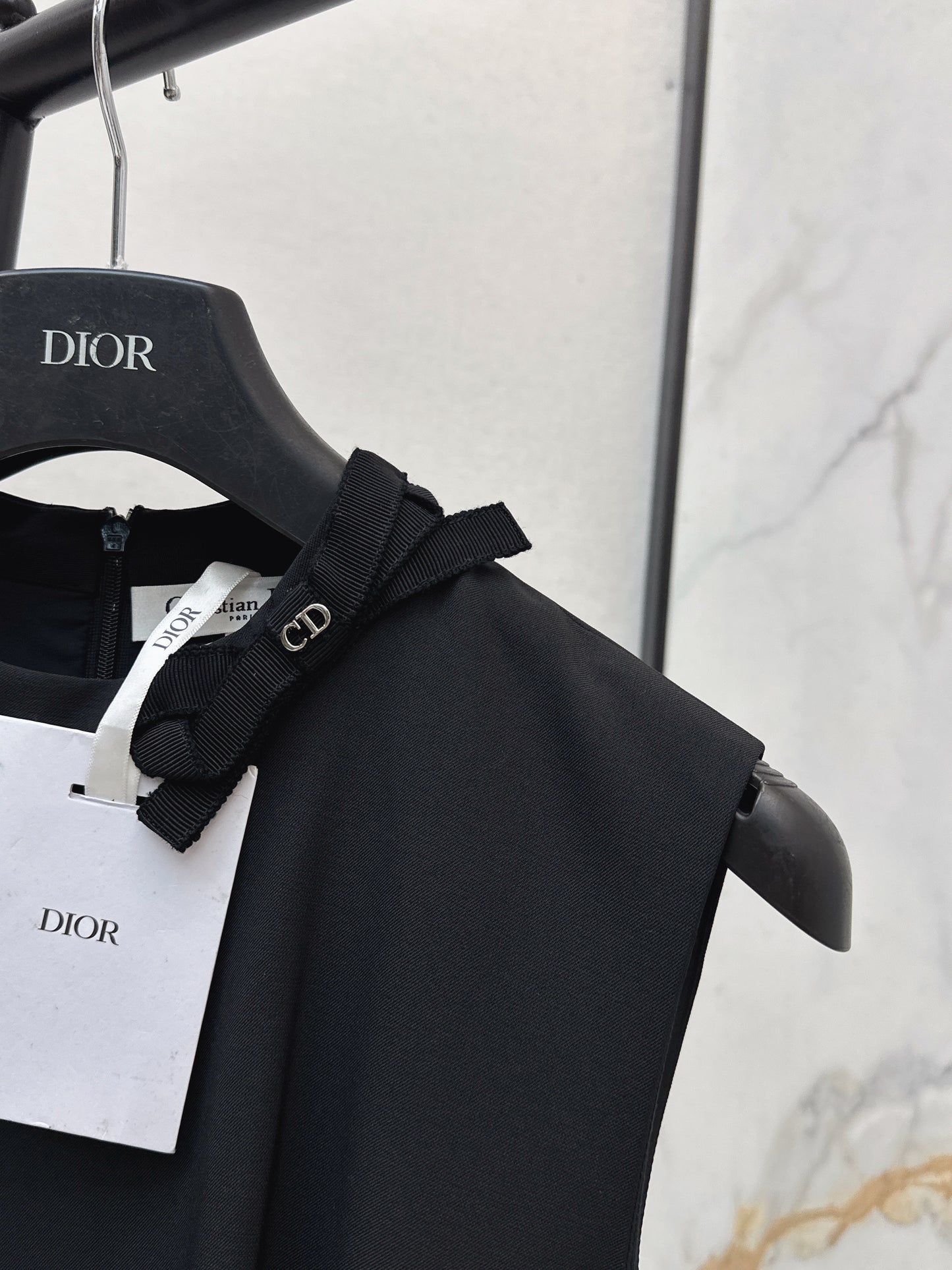 Bow-adorned dress