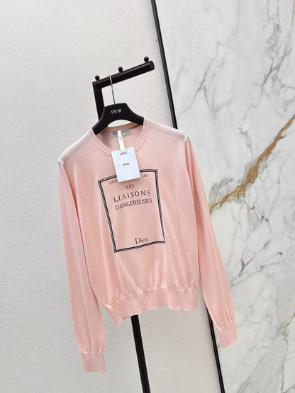 Embroidered Knitwear