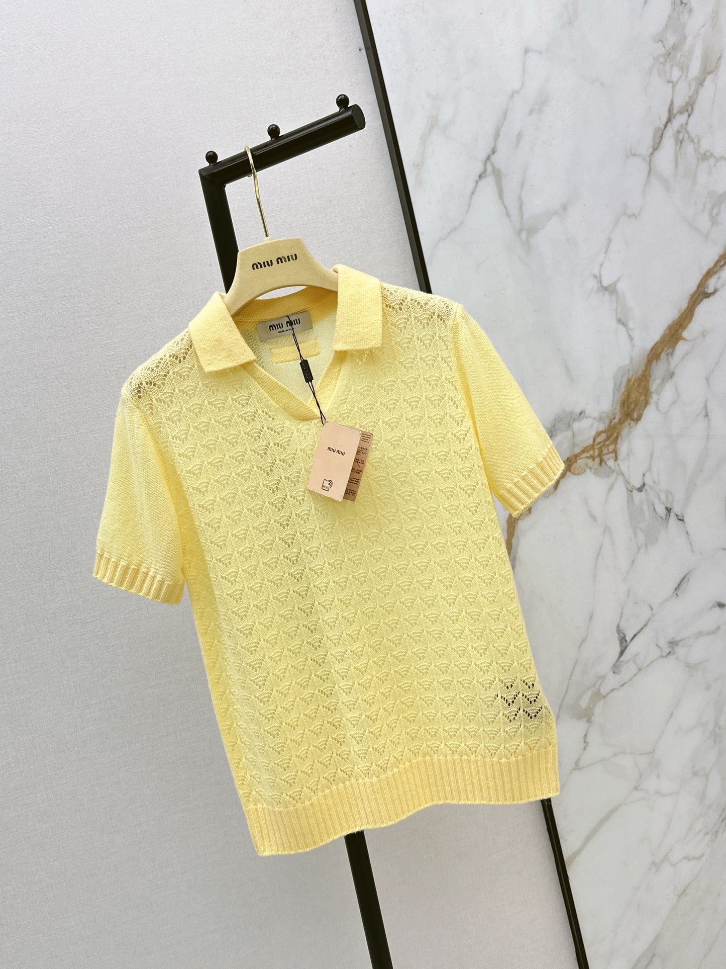 Knitted Polo Shirt