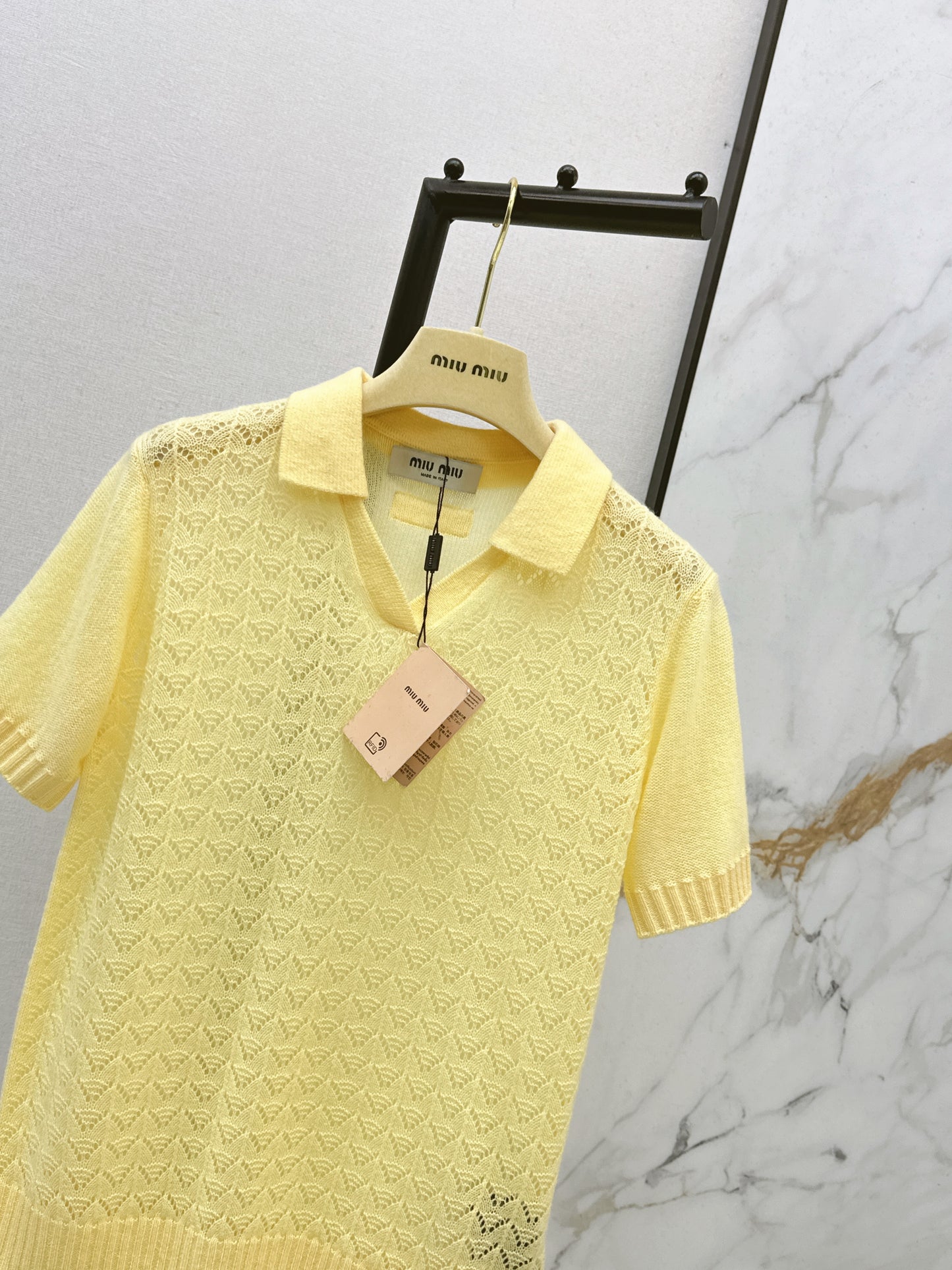 Knitted Polo Shirt