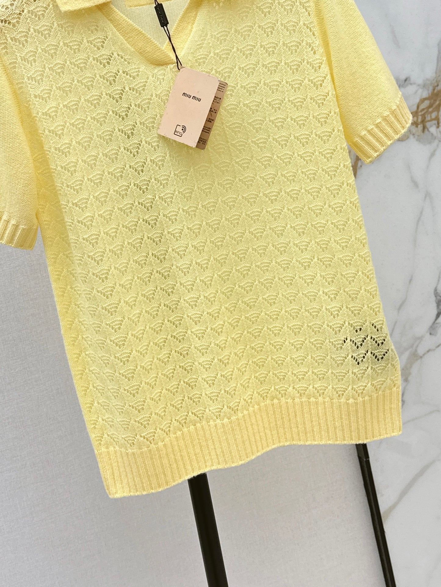 Knitted Polo Shirt